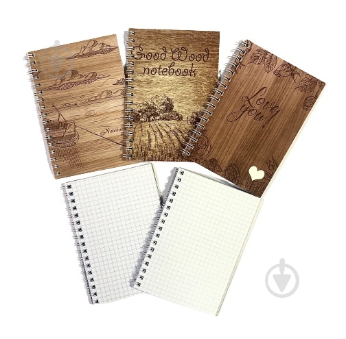 Блокнот Дерево А6 48 листов Тетрада - фото 1 Блокнот Дерево А6 48 листов Тетрада - фото 1