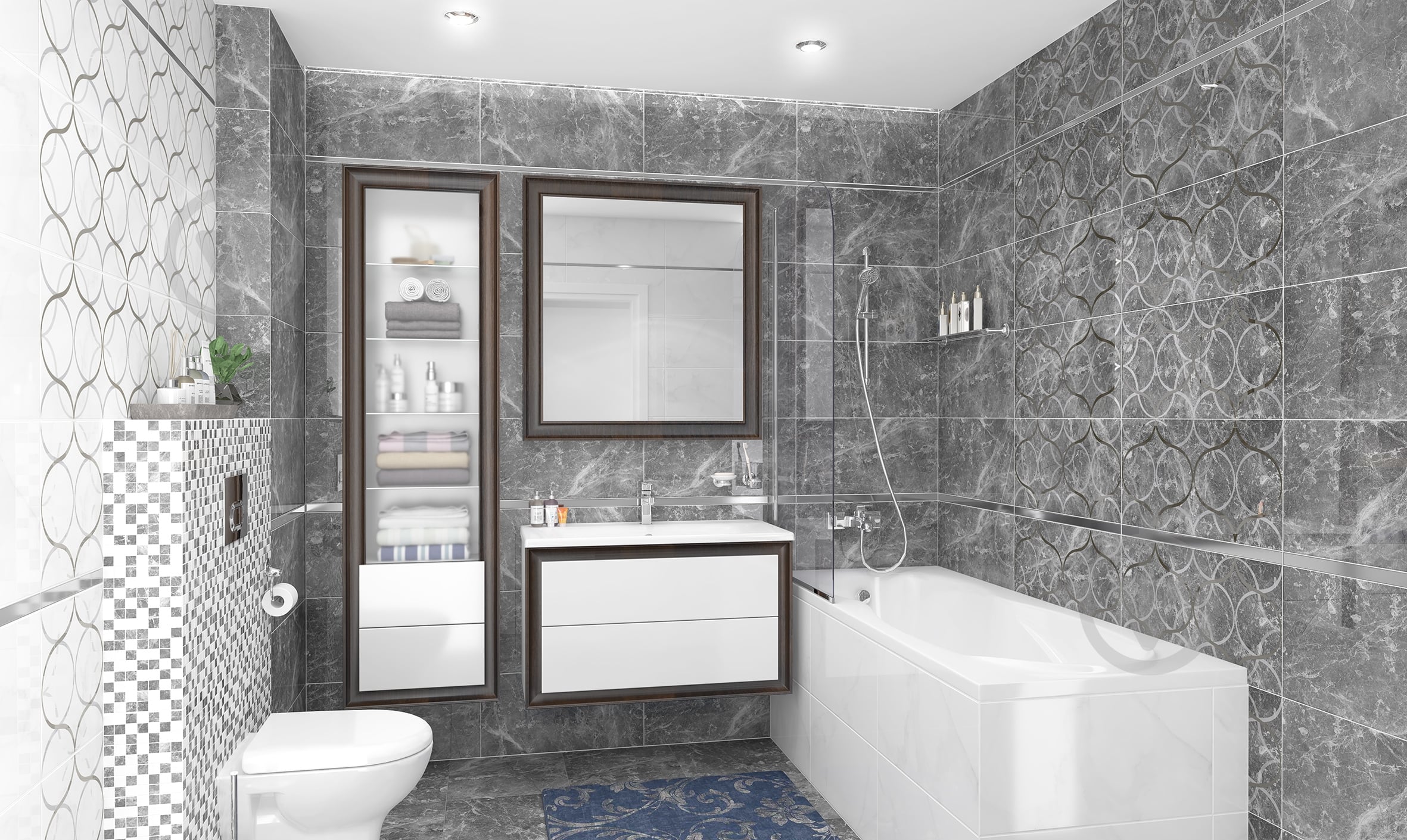 Бордюр Grand Kerama Chrome матовий 2,9х61 - фото 4 Бордюр Grand Kerama Chrome матовий 2,9х61 - фото 4