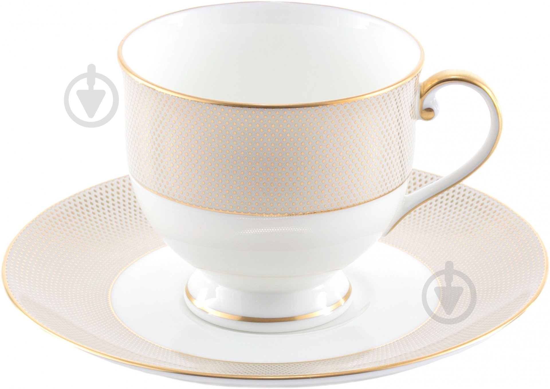 Чашка с блюдцем Narumi Diamond 240 мл - фото 1 Чашка с блюдцем Narumi Diamond 240 мл - фото 1