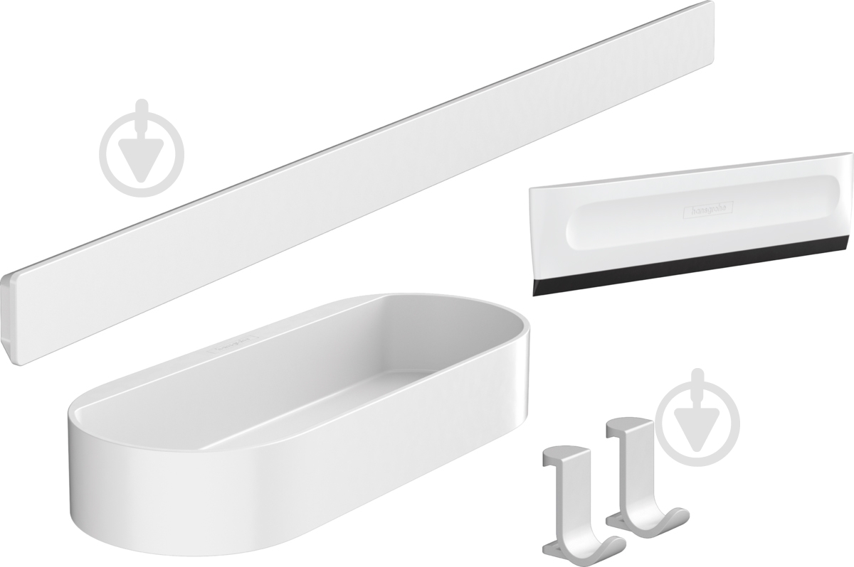 Набор для душа Hansgrohe Hansgrohe 4в1 WallStoris (27967700) white - фото 1 Набор для душа Hansgrohe Hansgrohe 4в1 WallStoris (27967700) white - фото 1