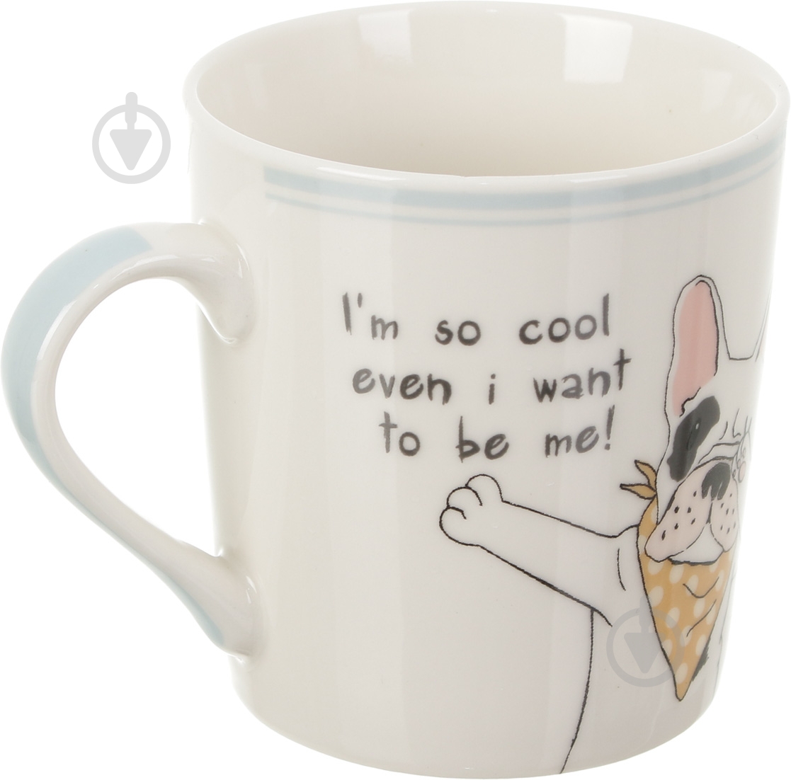 Чашка Fiora Funny Dogs White 250 мл - фото 3