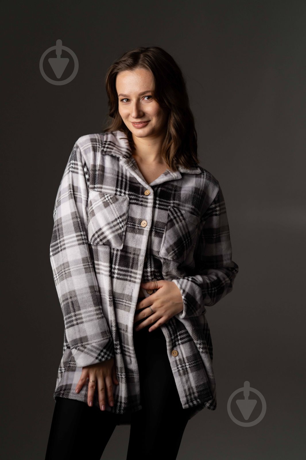 Рубашка German Volf 25134 р. 2XL серый - фото 1 Рубашка German Volf 25134 р. 2XL серый - фото 1