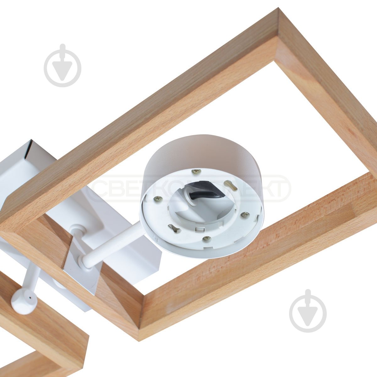 Люстра стельова LIGHT SET KARPATY 2xGX53 білий - фото 3