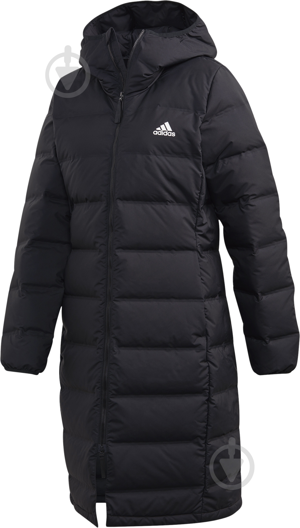 Куртка-парка женская зимняя Adidas W HELIONIC PARK FT2574 р.M черная - фото 1