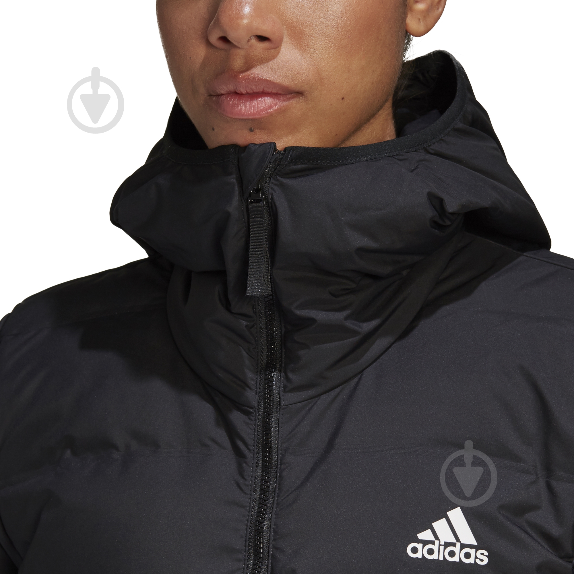 Куртка-парка женская зимняя Adidas W HELIONIC PARK FT2574 р.M черная - фото 5