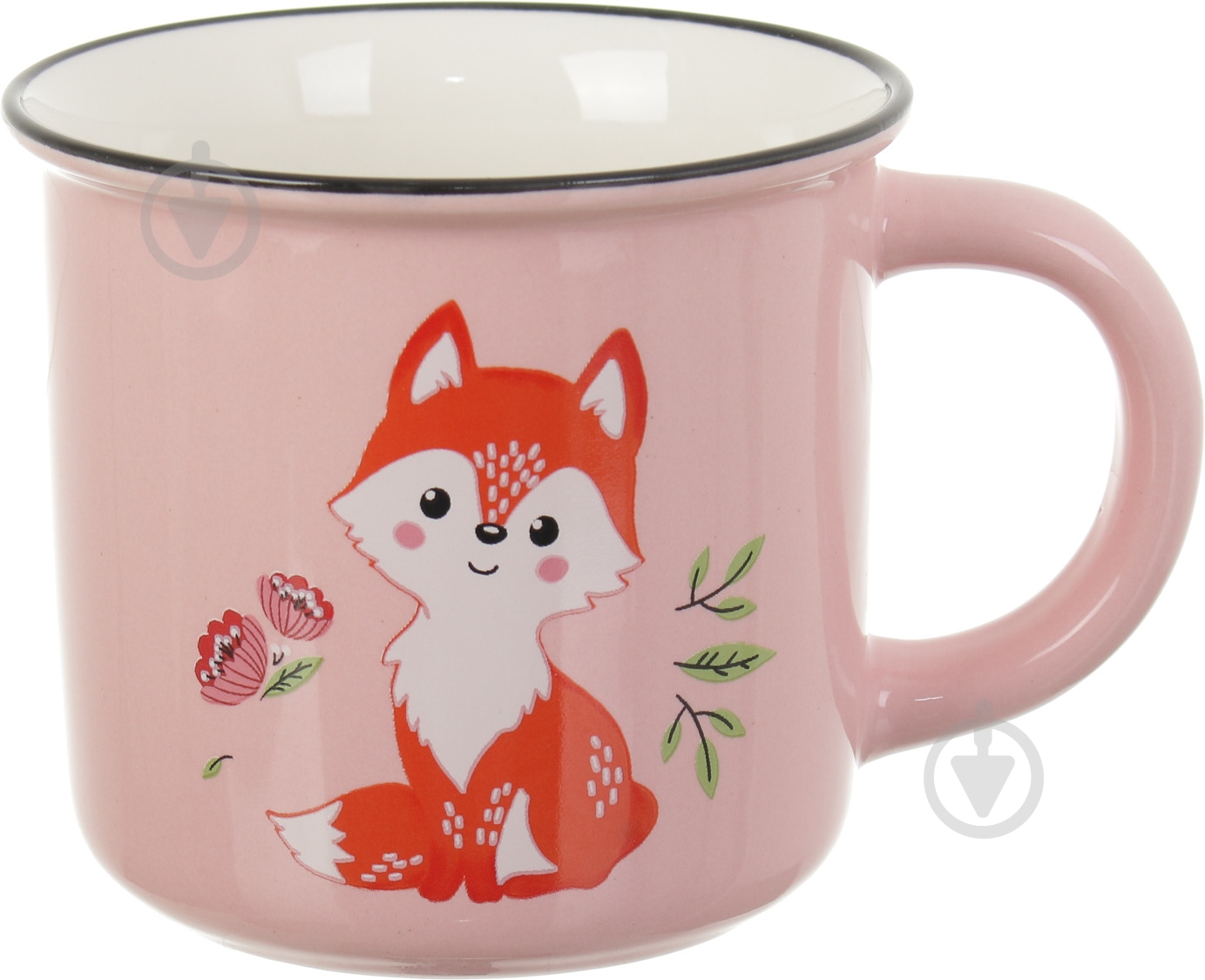 Чашка Fiora Cute Animals Fox 350 мл - фото 1