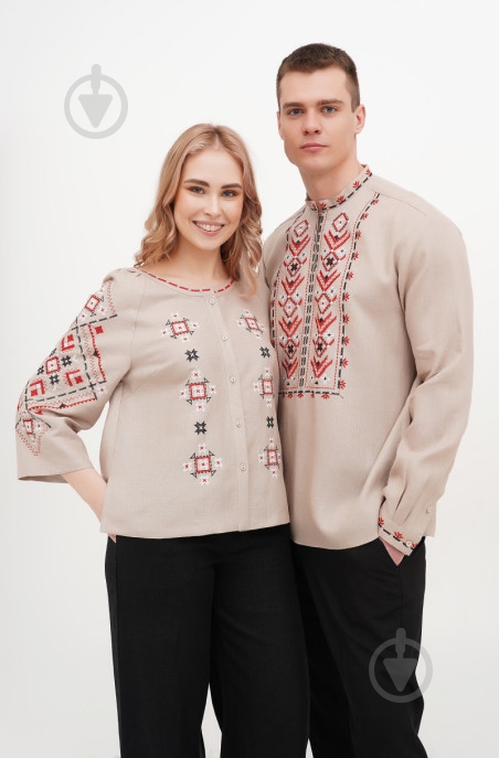 Блуза Галерея льна Ольха р. 56 серый 9451/56/394 - фото 4 Блуза Галерея льна Ольха р. 56 серый 9451/56/394 - фото 4