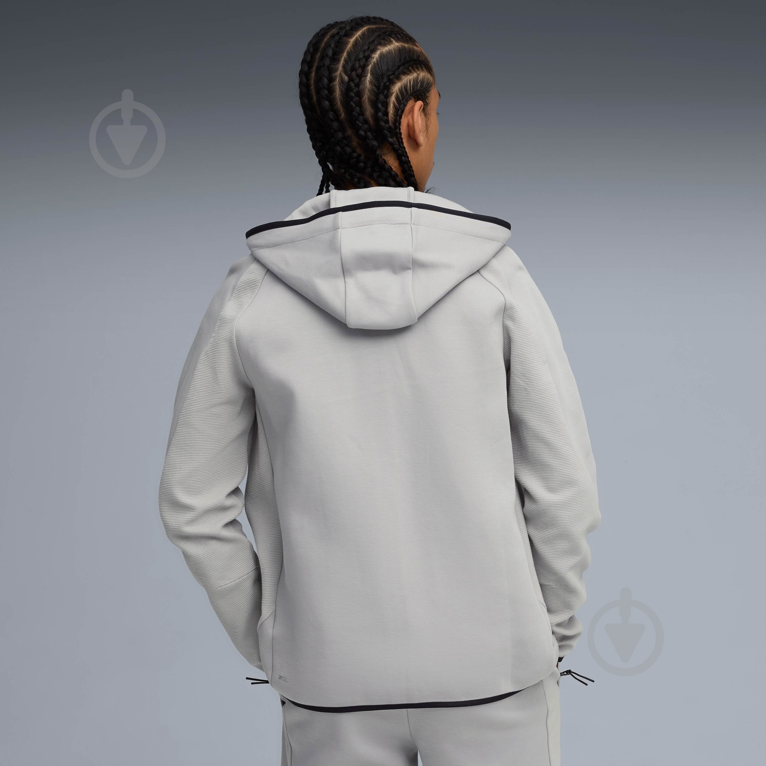 Джемпер Puma EVOSTRIPE FZ Hoodie DK 68823163 р.M серый - фото 2