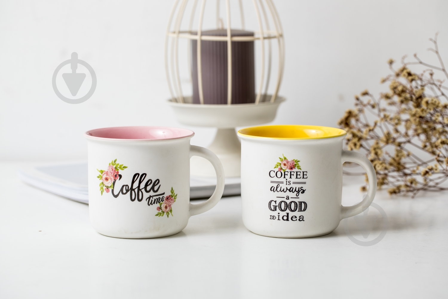 Чашка Fiora Flowers Yellow 350 мл - фото 3