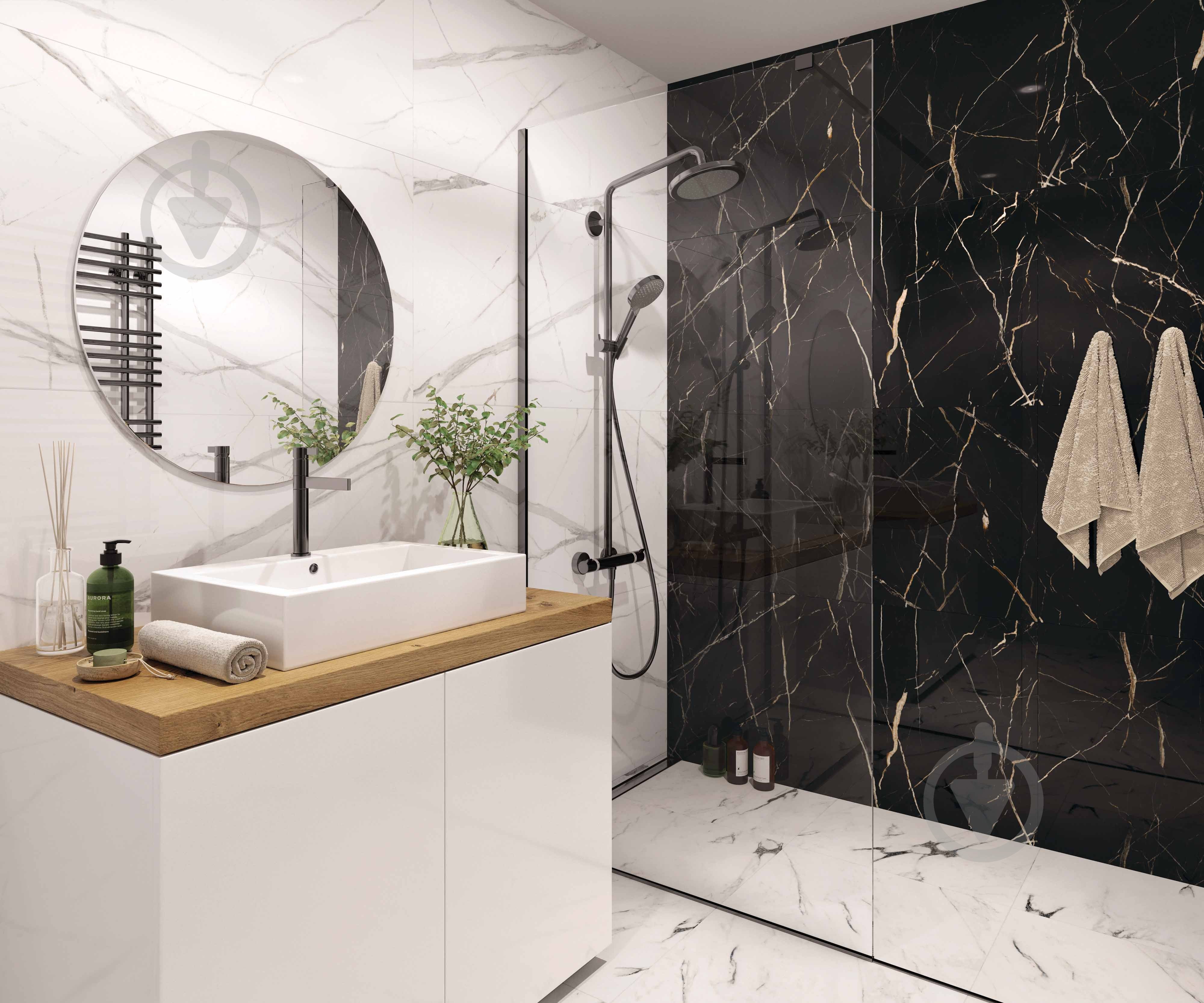 Панель SPC Vilo™ Calacatta Black 600X300 мм - фото 4