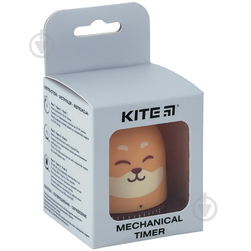 Таймер механічний KITE Fox K24-173-3 помаранчевий - фото 3