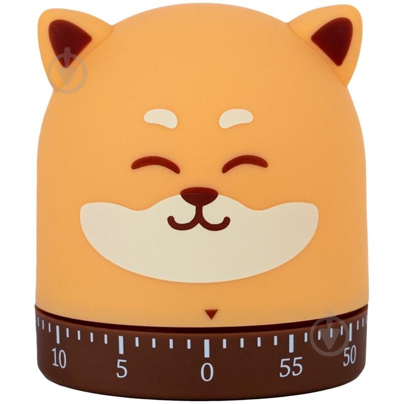 Таймер механічний KITE Fox K24-173-3 помаранчевий - фото 1