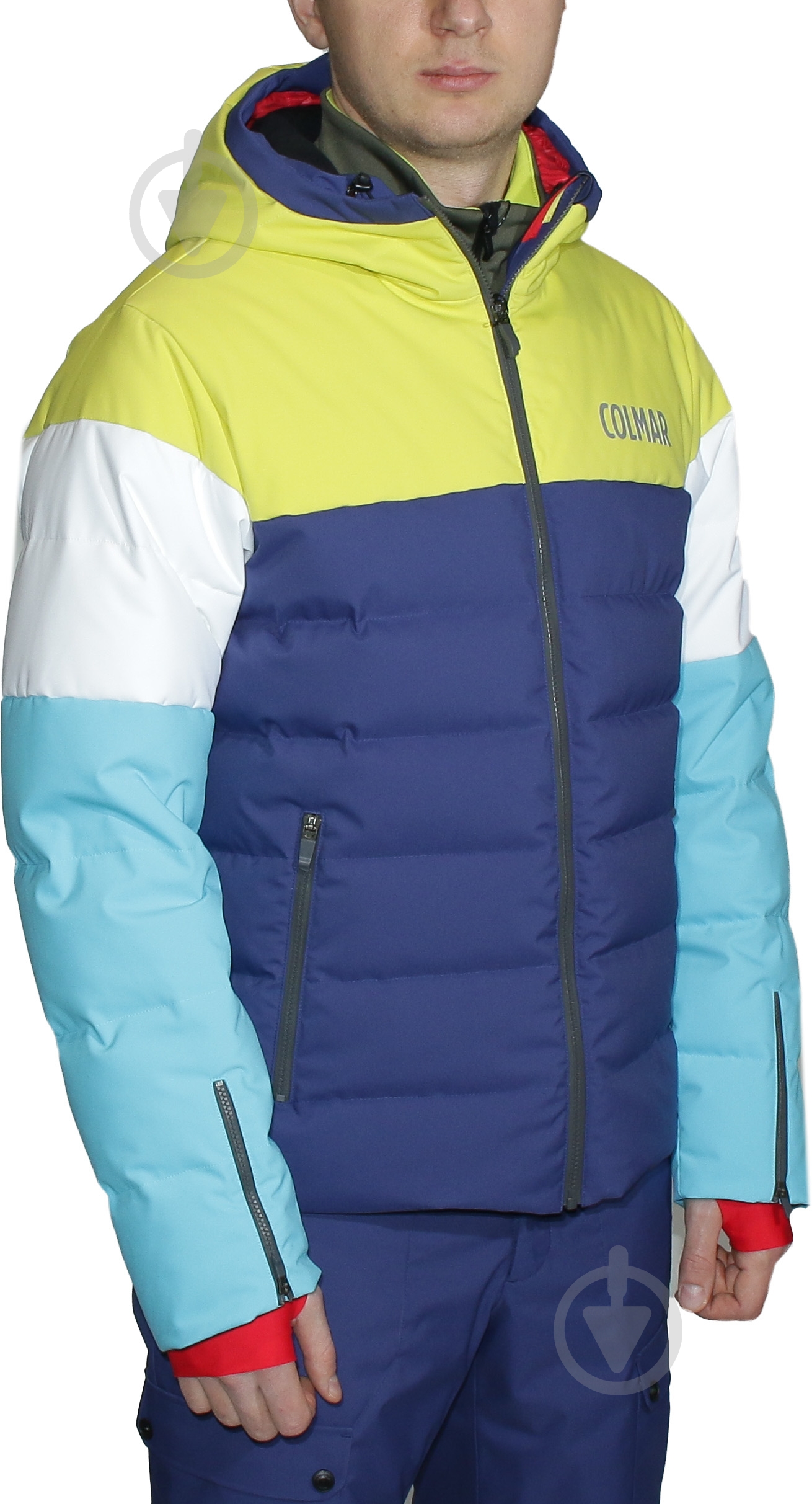 Куртка мужская демисезонная Colmar M. DOWN SKI JACKET CREATIVITY 10553TY-268 р.M разноцветная - фото 1