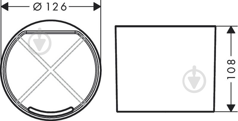 Стакан для зубних щіток Hansgrohe чорний матовий 27921670 - фото 2 Стакан для зубних щіток Hansgrohe чорний матовий 27921670 - фото 2