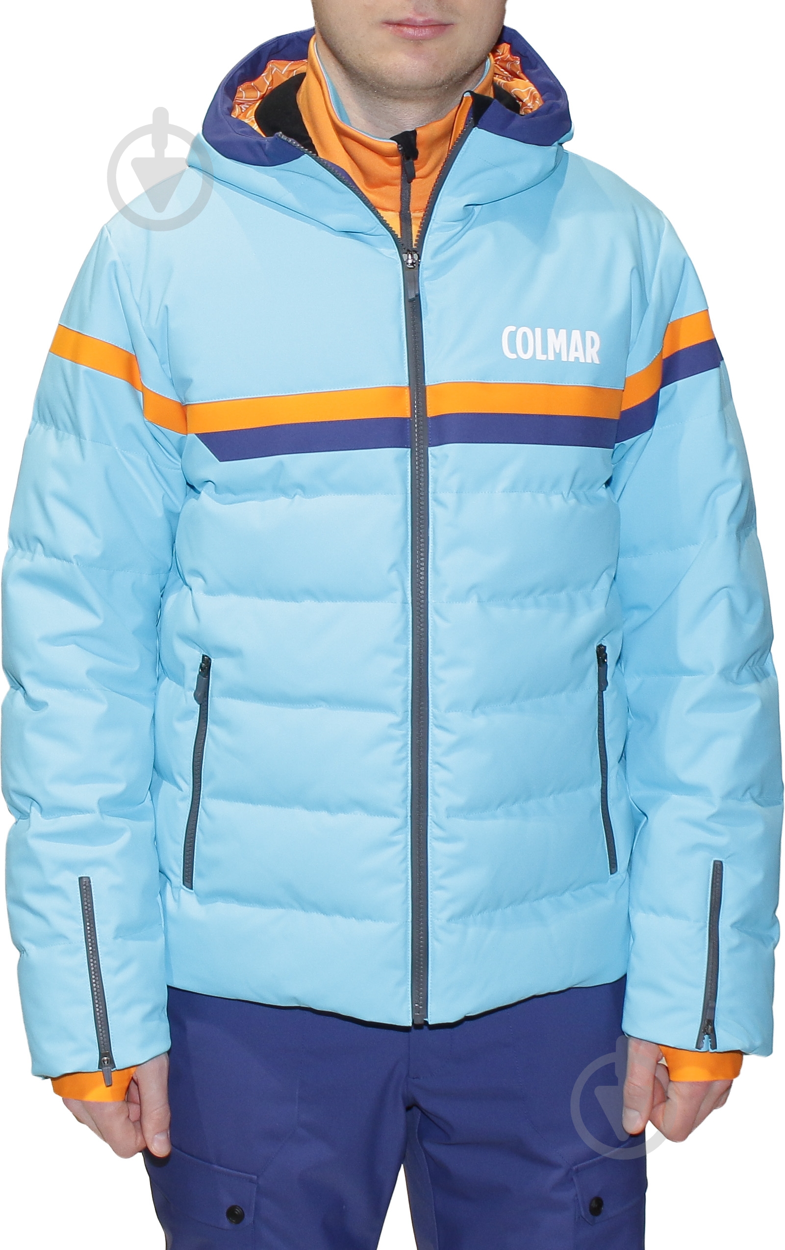 Куртка мужская демисезонная Colmar M. DOWN SKI JACKET CREATIVITY 10563TY-452 р.S голубая - фото 2