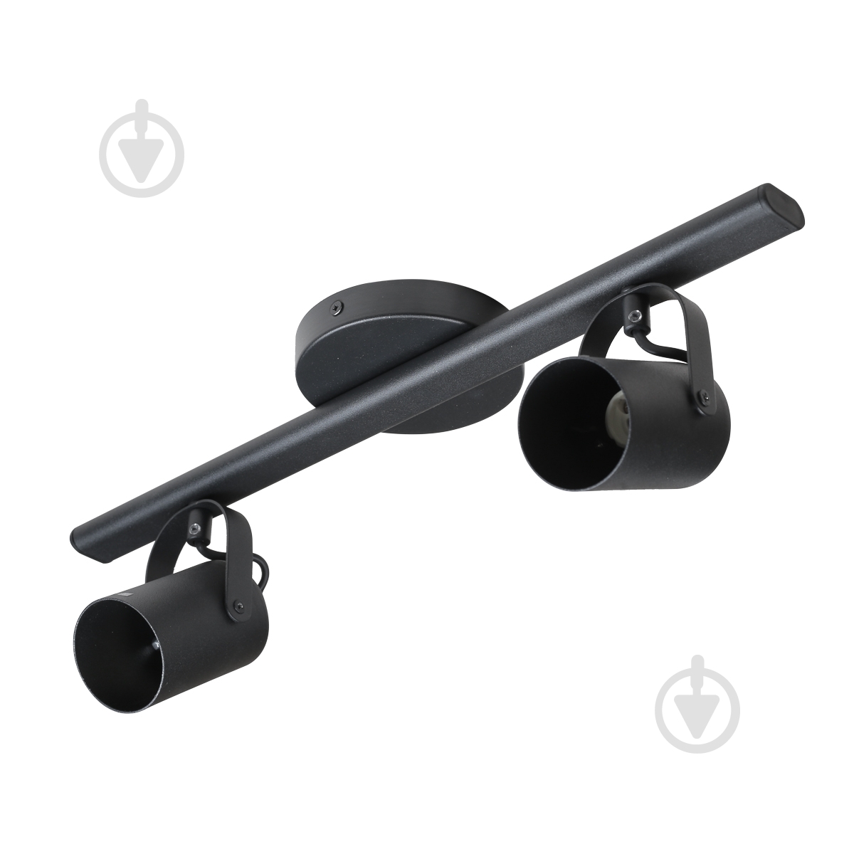 Спот LIGHT SET DZVIN SP 1002 2xGU10 черный - фото 1