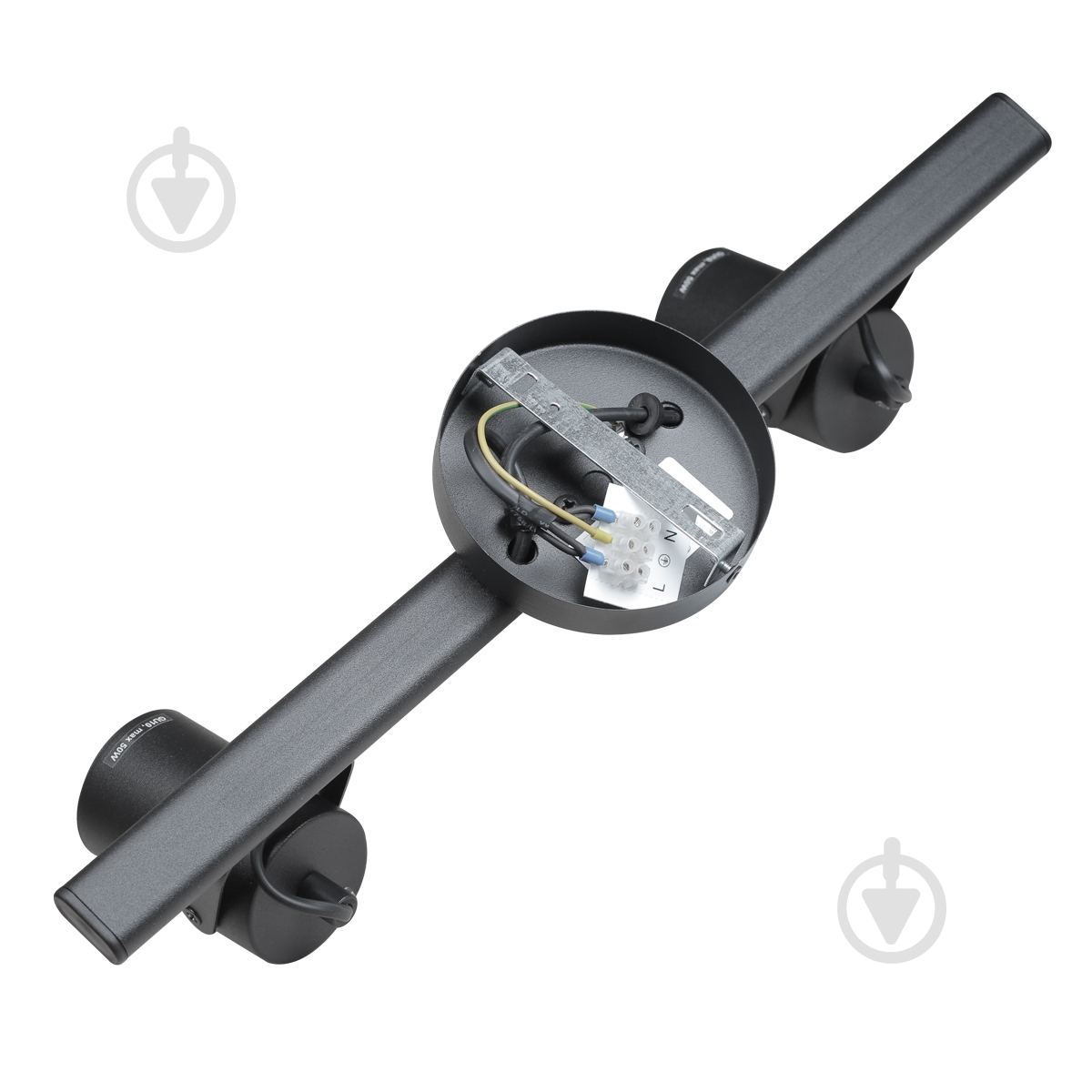 Спот LIGHT SET DZVIN SP 1002 2xGU10 черный - фото 3