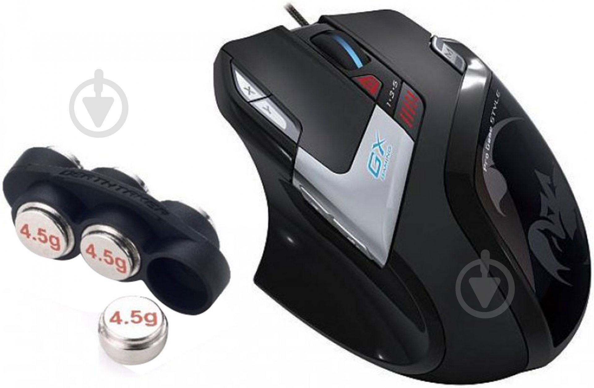 Мышь Genius Death Taker USB (31010129101) black/grey - фото 1