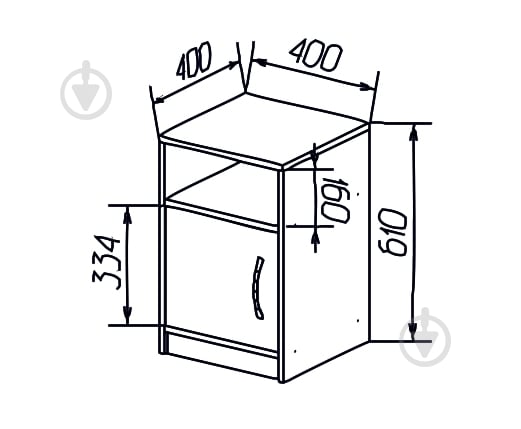 Тумба напольная DC Rita офисная аляска - фото 3 Тумба напольная DC Rita офисная аляска - фото 3
