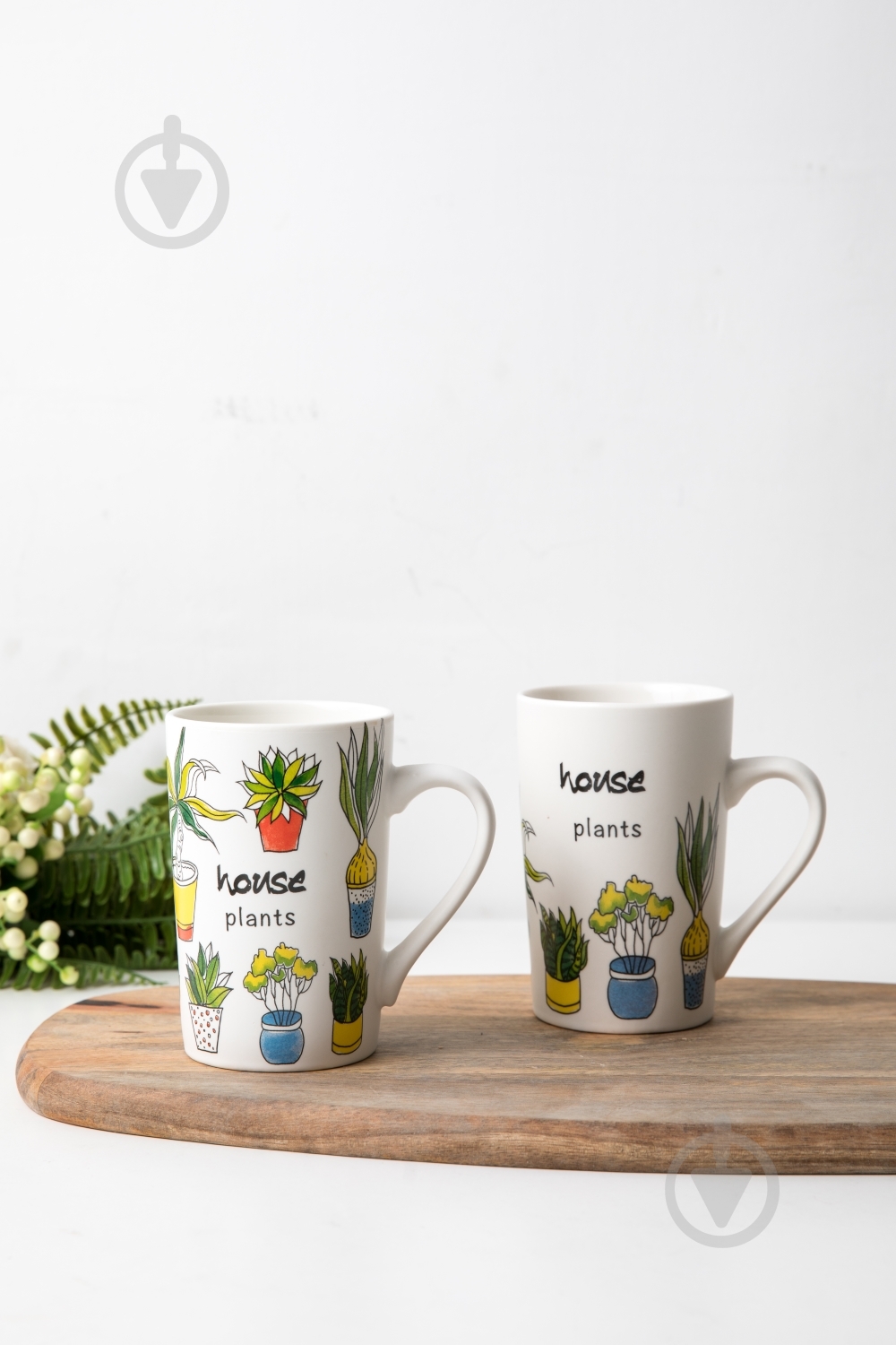 Чашка Fiora House Plants Less 350 мл - фото 3 Чашка Fiora House Plants Less 350 мл - фото 3