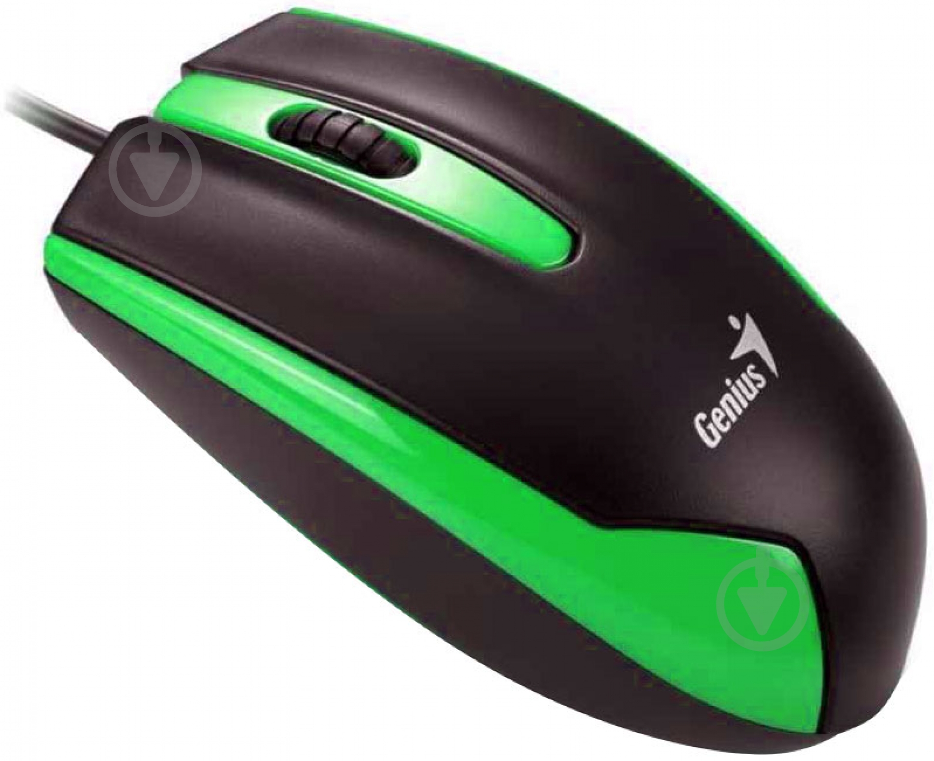 Мышь Genius DX-100 USB G5 (31010009106) black/green - фото 2