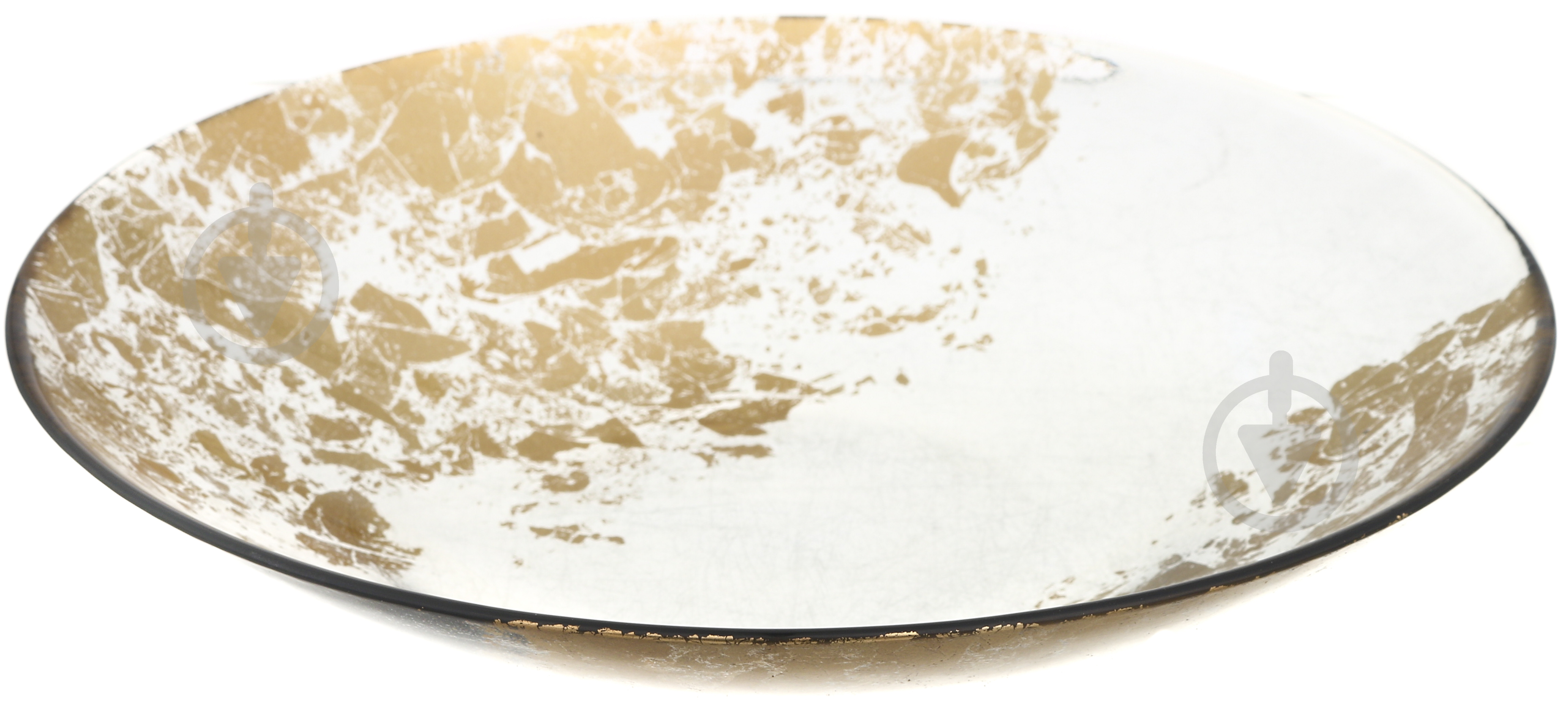 Блюдо Arda Cam Atlas 30,5 см золото-димчастий - фото 1 Блюдо Arda Cam Atlas 30,5 см золото-димчастий - фото 1