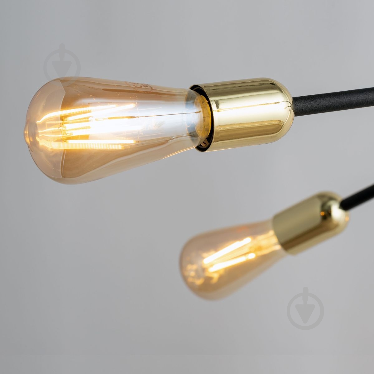 Підвіс LIGHT SET HELIX GOLD 4x15 Вт E27 чорний/золото - фото 4 Підвіс LIGHT SET HELIX GOLD 4x15 Вт E27 чорний/золото - фото 4