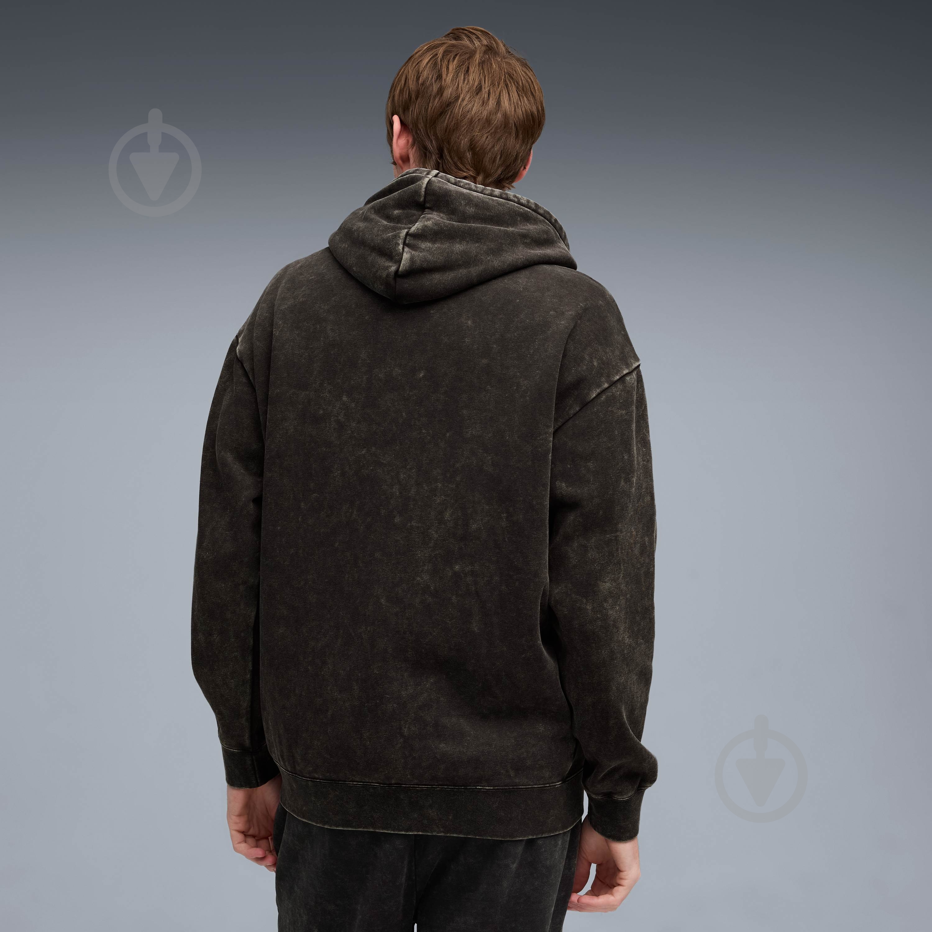 Джемпер Puma ESS ELEVATED Relaxed Wash Hoodie FL 68804901 р.M чорний - фото 2