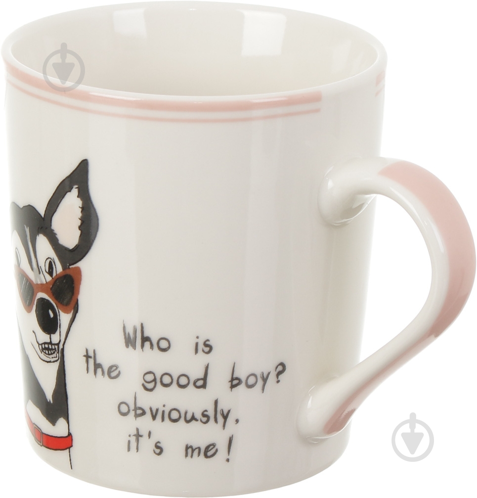 Чашка Fiora Funny Dogs Black 250 мл - фото 3 Чашка Fiora Funny Dogs Black 250 мл - фото 3
