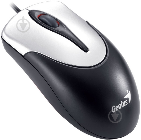 Мышь Genius NS 100 PS/2 (31010006108) black/grey - фото 1