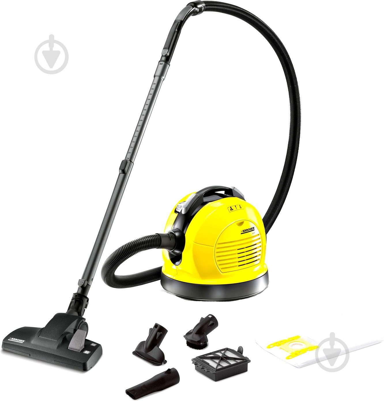 Пылесос Karcher VC 6 black/yellow - фото 1