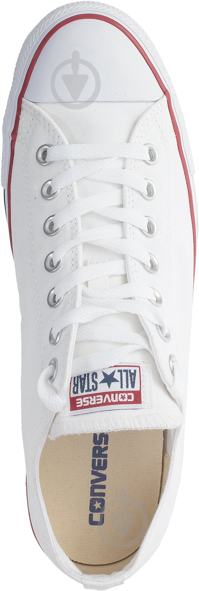 Кеды Converse ALL_STAR_OX M7652C р.44,5 белый - фото 10