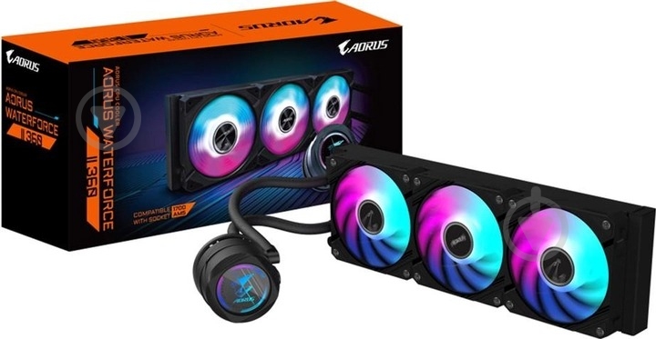 Система водяного охолодження Gigabyte Aorus Waterforce II 360 - фото 5 Система водяного охолодження Gigabyte Aorus Waterforce II 360 - фото 5