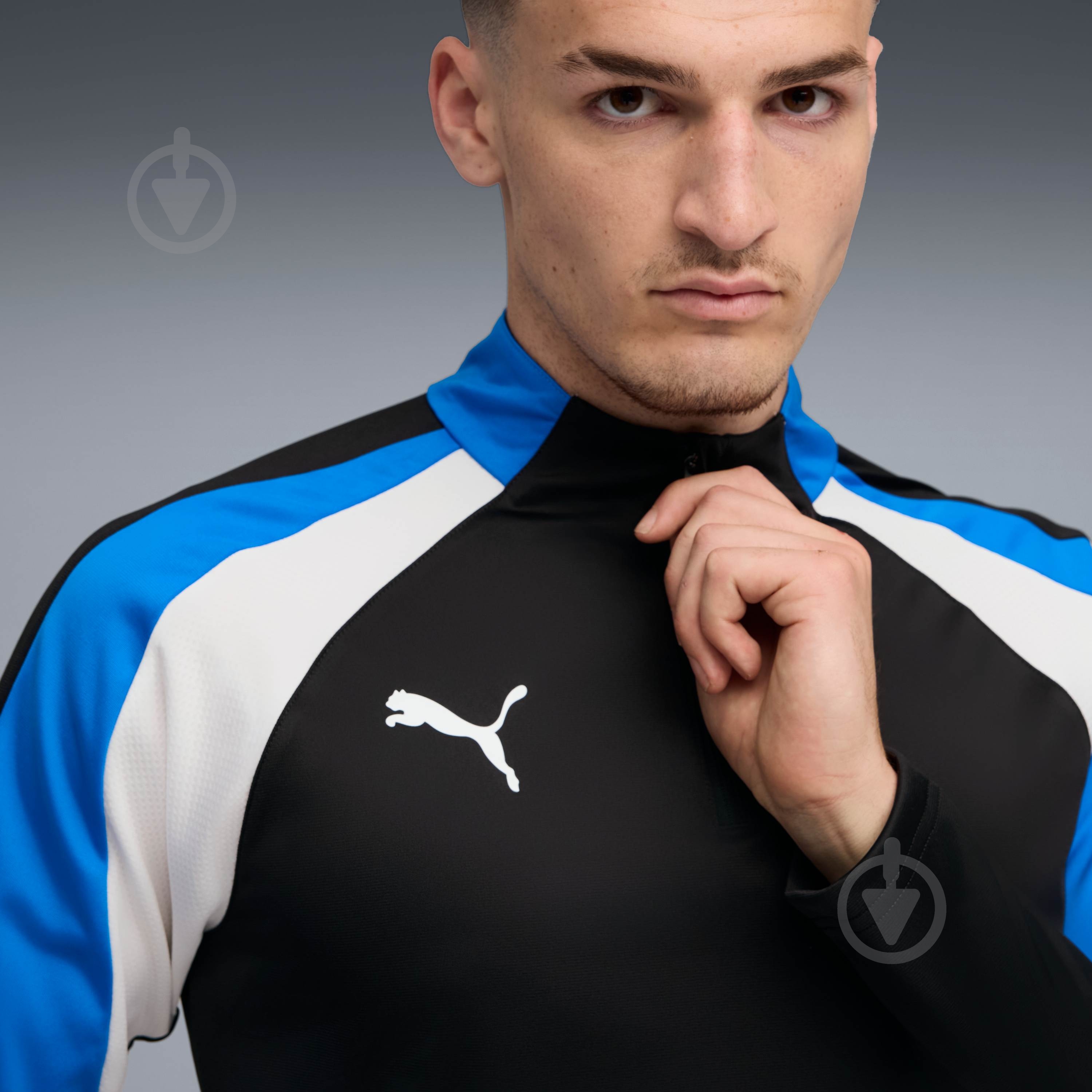 Джемпер Puma INDIVIDUALLIGA 1/4 ZIP TOP 65951509 р.S синій - фото 3 Джемпер Puma INDIVIDUALLIGA 1/4 ZIP TOP 65951509 р.S синій - фото 3