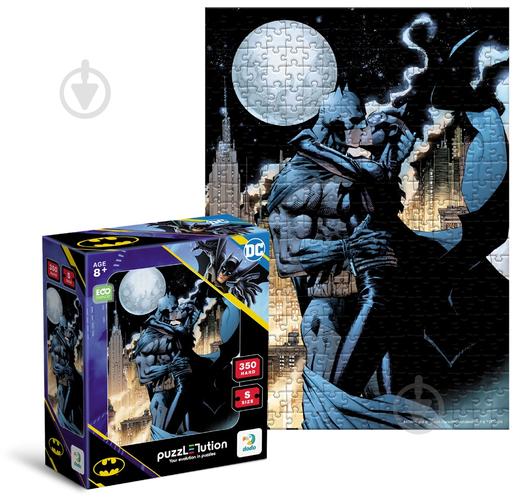 Пазл DoDo Hard-S Batman. Бэтмен и Женщина-кошка 350 элементов 200557 - фото 2 Пазл DoDo Hard-S Batman. Бэтмен и Женщина-кошка 350 элементов 200557 - фото 2