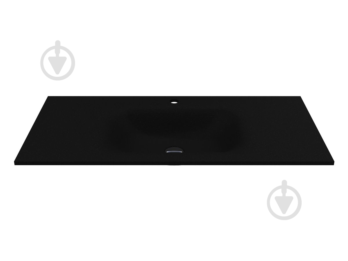 Умывальник Miraggio JESSEL 1000 MIRASTONE BLACK SHINE - фото 3