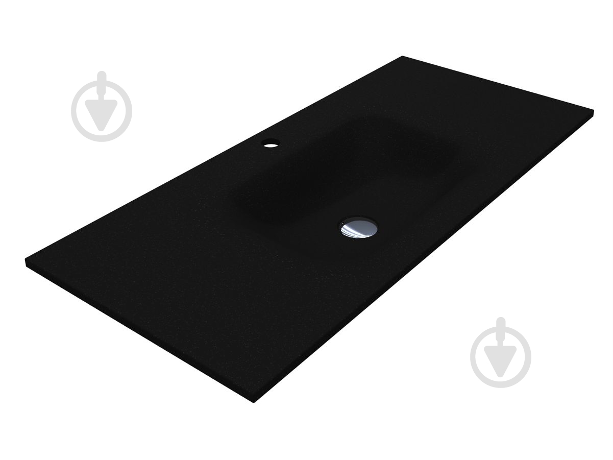 Умывальник Miraggio JESSEL 1000 MIRASTONE BLACK SHINE - фото 1