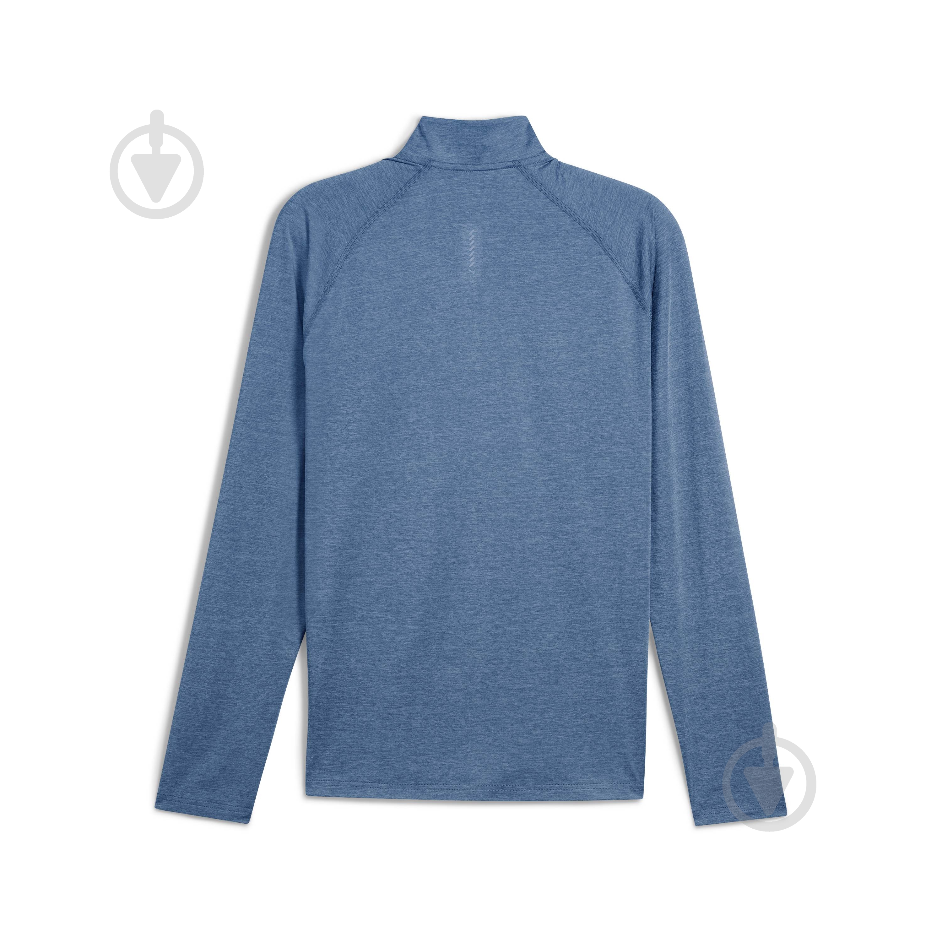Джемпер Puma M RUN VELOCITY CLOUDSPUN 1/4 ZIP 52662780 р.S синий - фото 5 Джемпер Puma M RUN VELOCITY CLOUDSPUN 1/4 ZIP 52662780 р.S синий - фото 5
