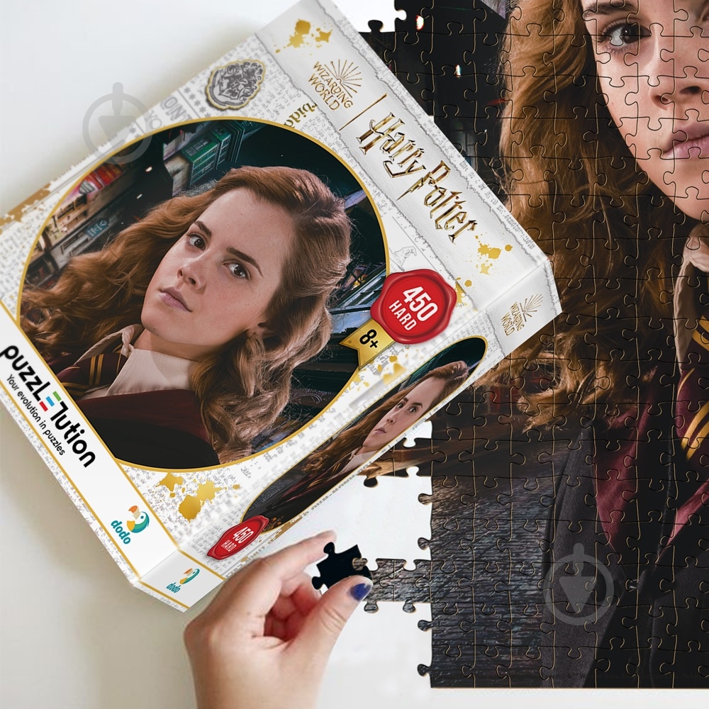 Пазл DoDo Hard-M Harry Potter. Портрет Гермионы 450 элементов 200577 - фото 3 Пазл DoDo Hard-M Harry Potter. Портрет Гермионы 450 элементов 200577 - фото 3