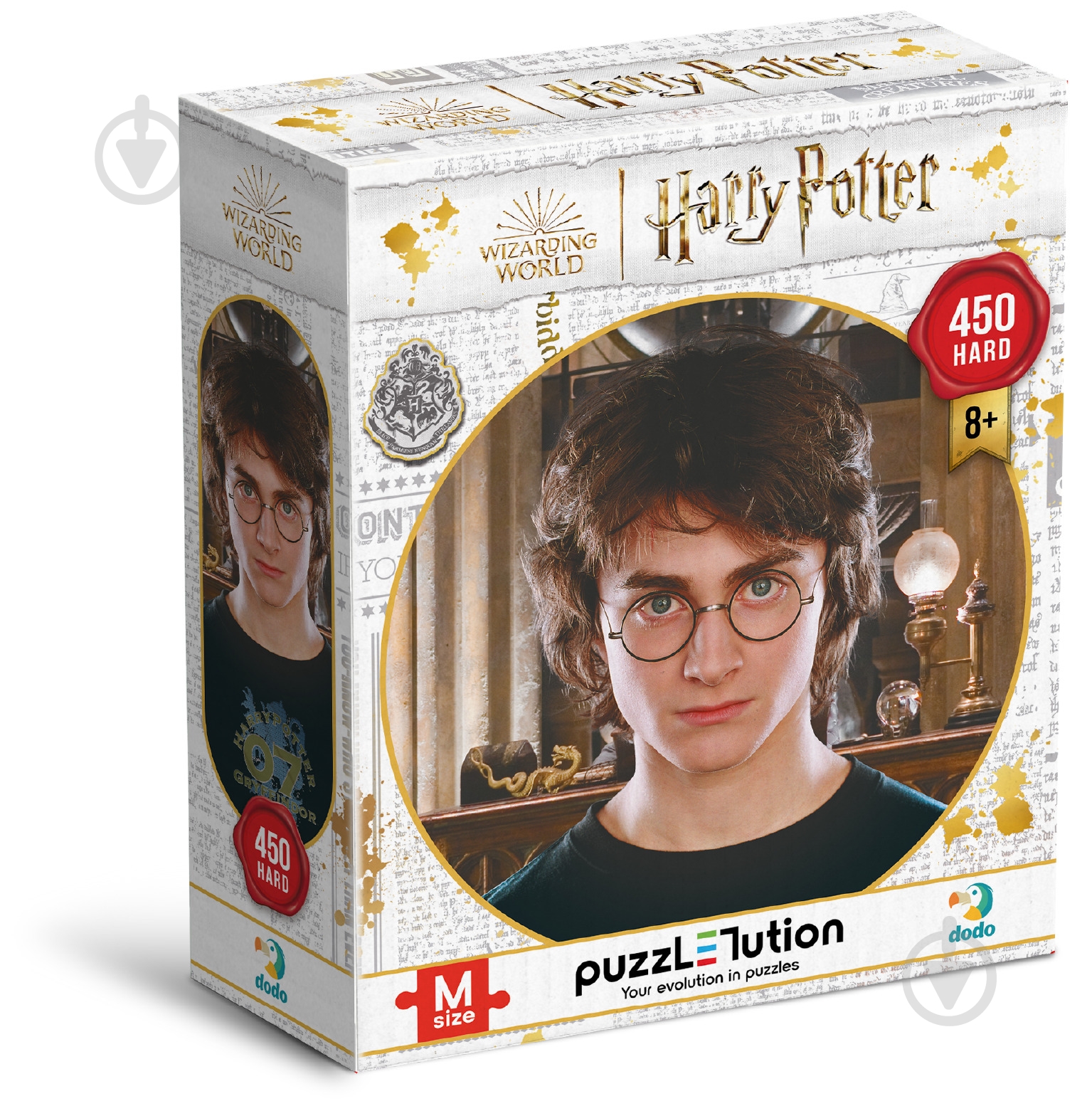 ᐉ Пазл DoDo Hard-M Harry Potter. Портрет Гарри 450 элементов