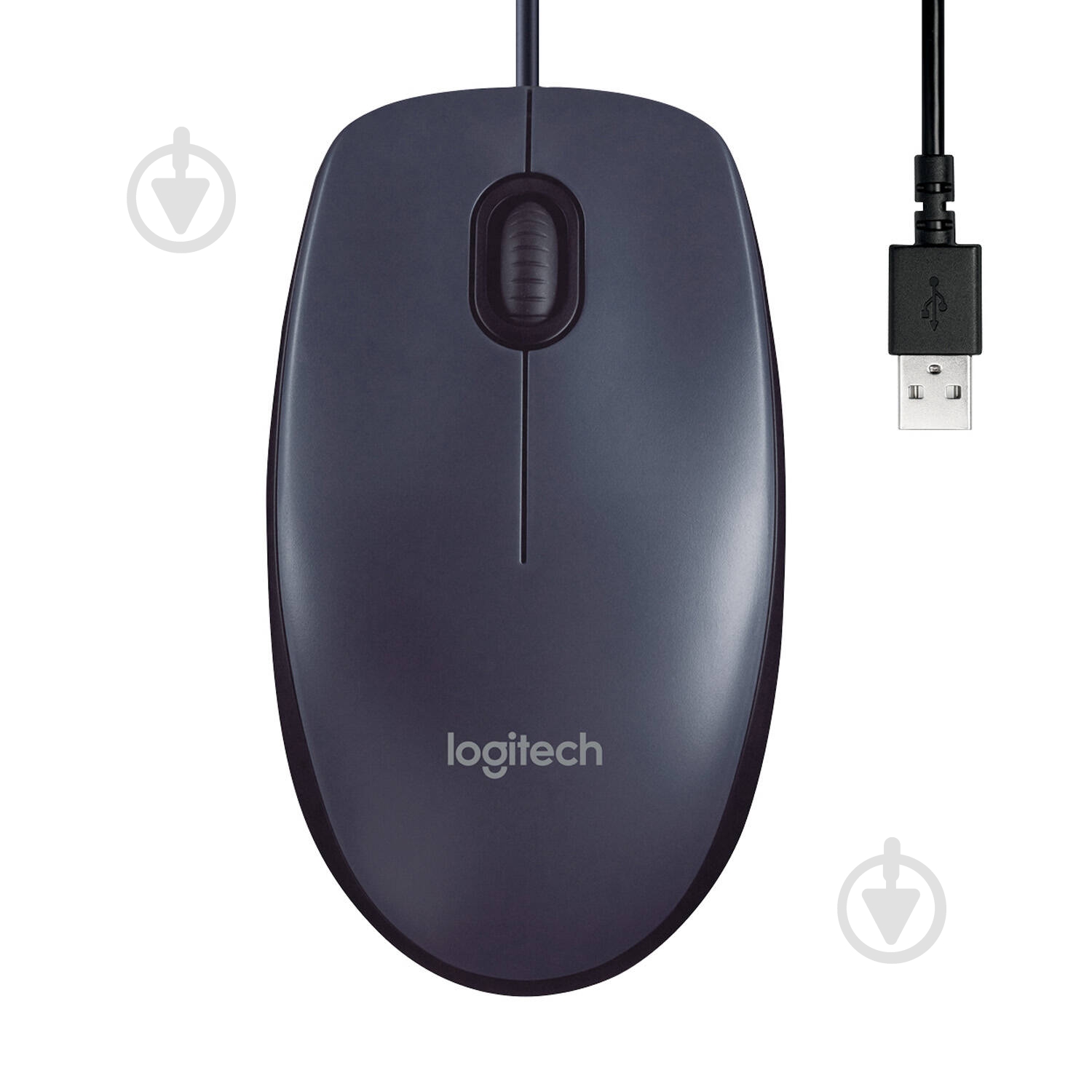 Миша Logitech B100 black (910-003357) - фото 3