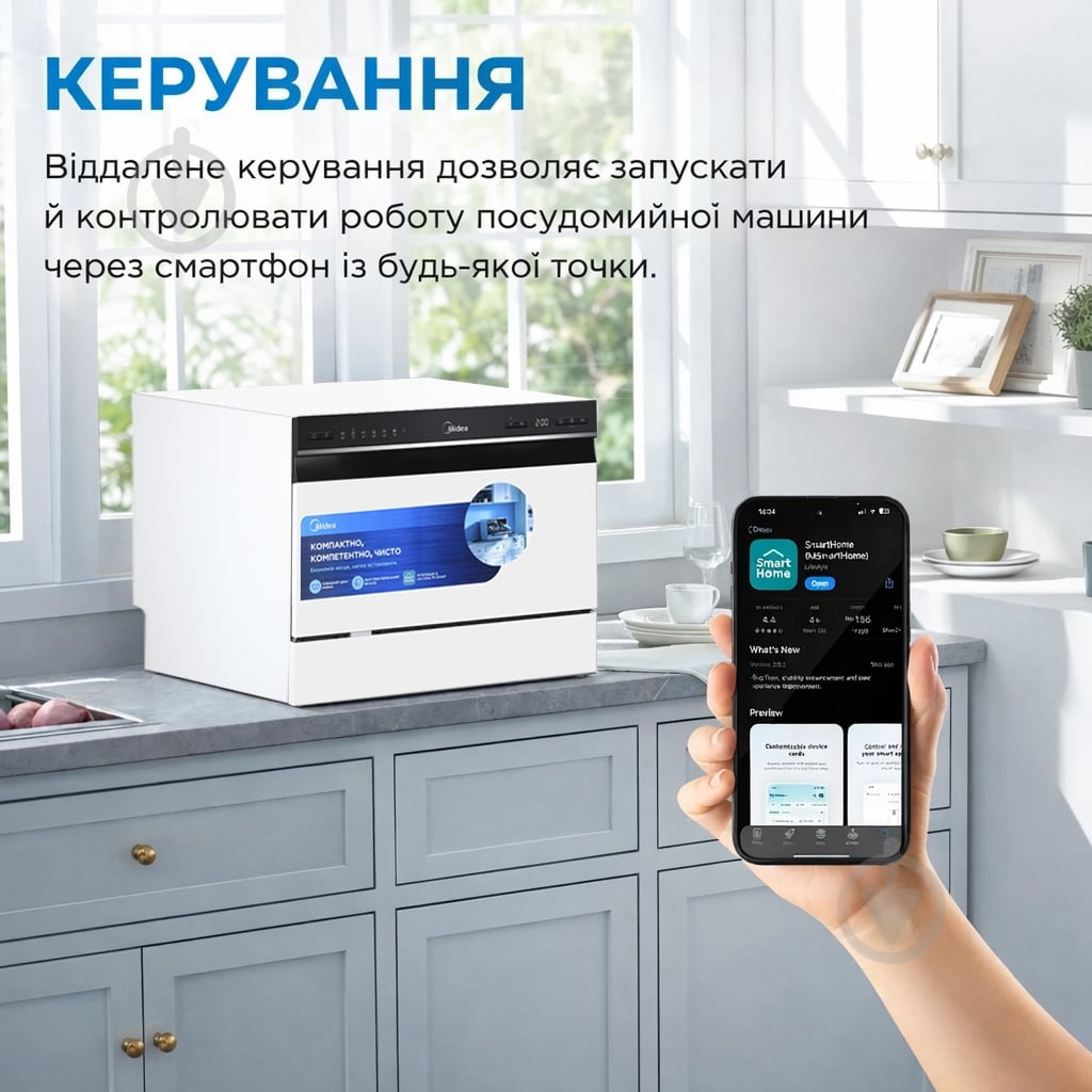 Посудомийна машина Midea MCFD55S460Wi - фото 9