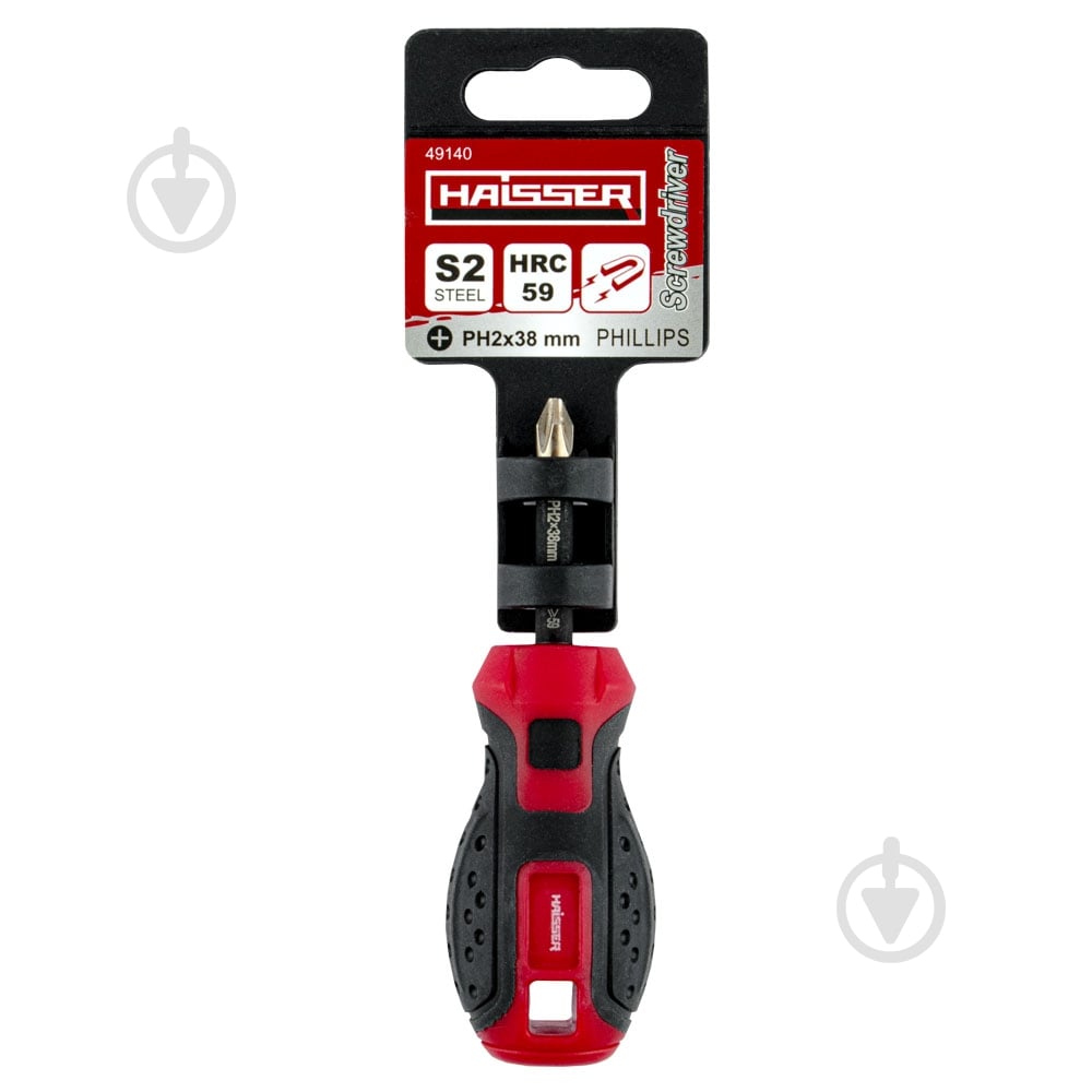 Отвертка Haisser S2 PH2x38 112135 - фото 2 Отвертка Haisser S2 PH2x38 112135 - фото 2