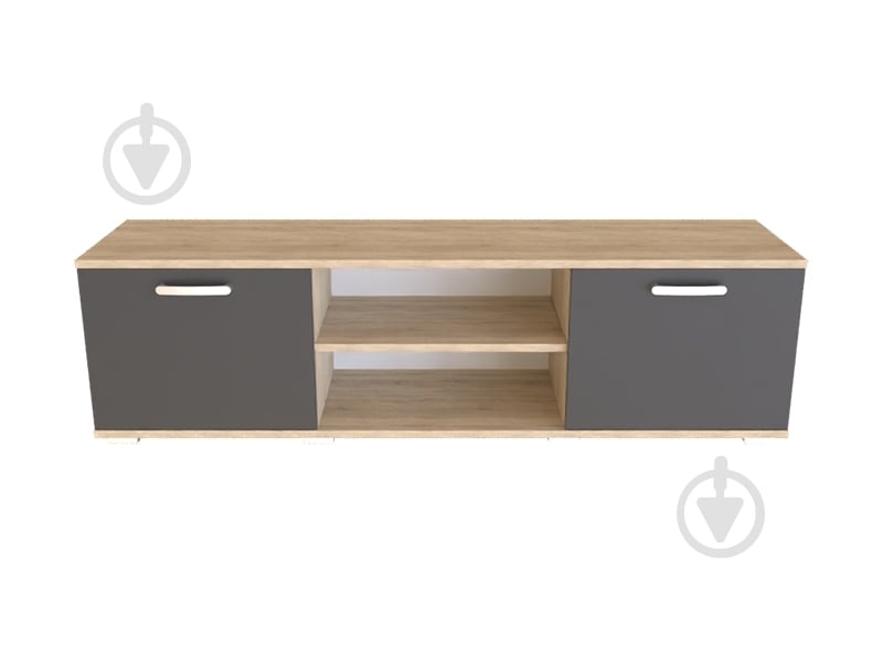 Тумба под ТВ DC Lori графит / дуб сонома - фото 3