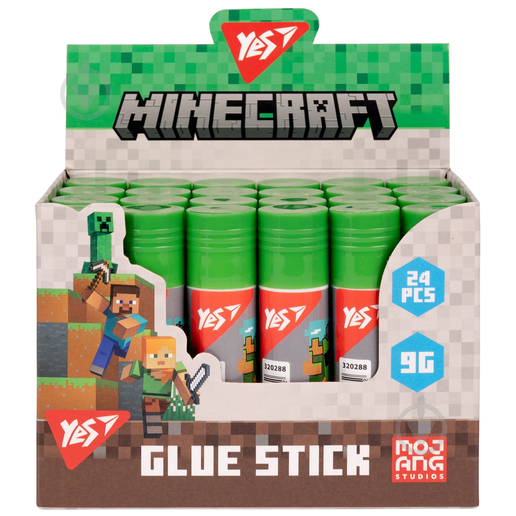 Клей-олівець Minecraft PVA 9 г 320288 YES - фото 2