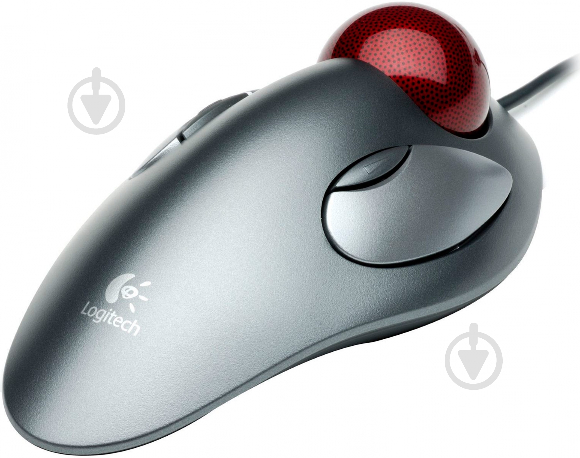 Мышь Logitech TrackMan Marble (910-000808) grey - фото 2 Мышь Logitech TrackMan Marble (910-000808) grey - фото 2