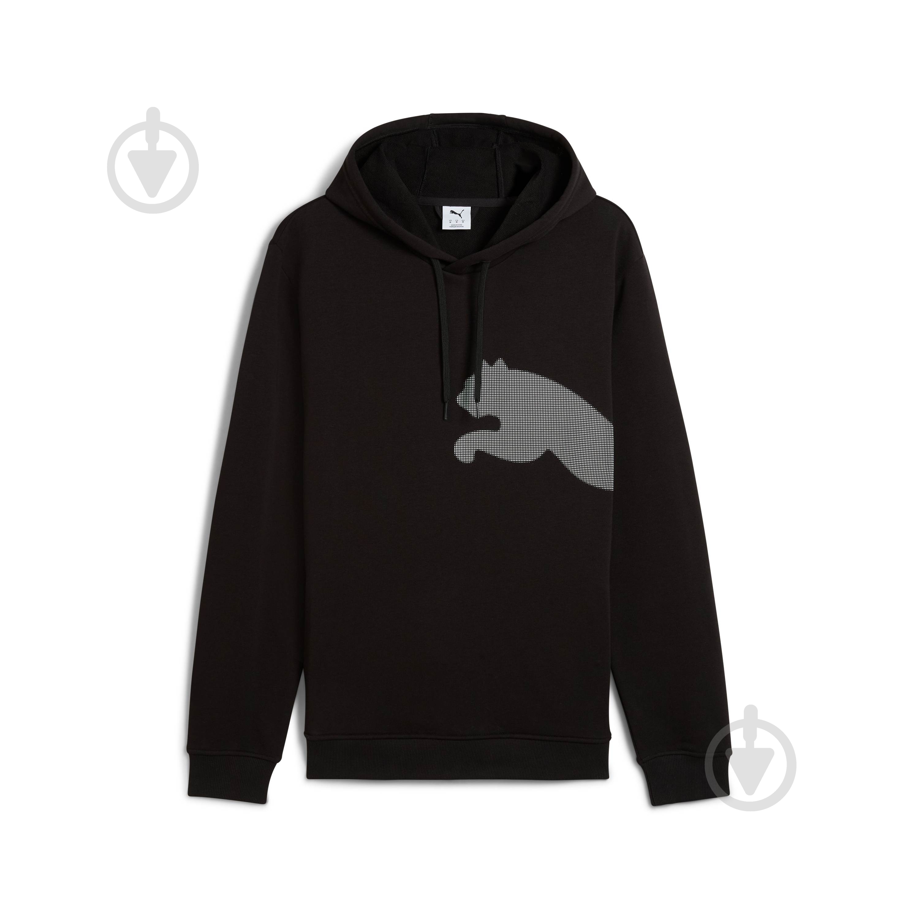Джемпер Puma TAD BIG LOGO HOODIE 52672401 р.S чорний - фото 1