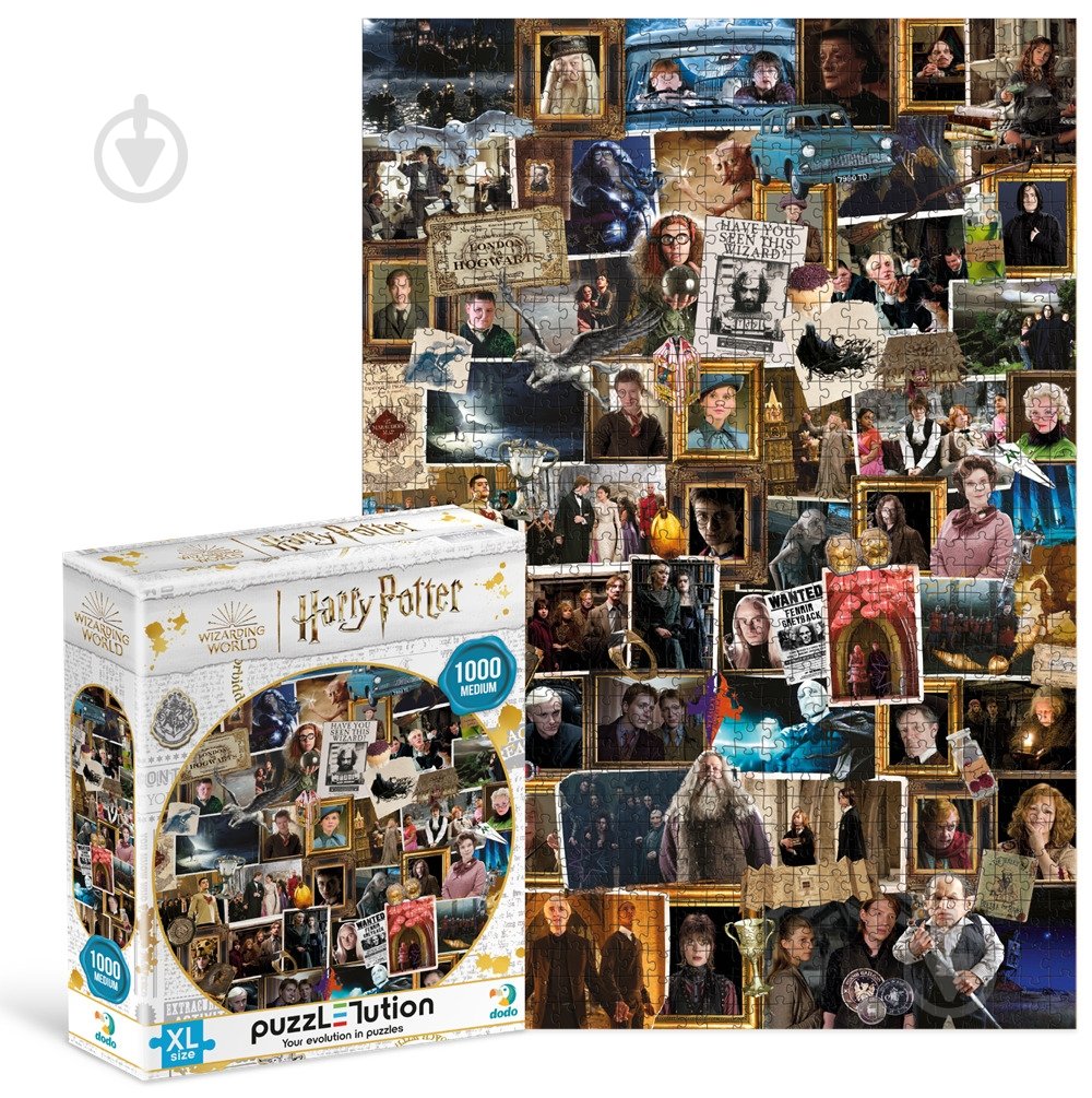 Пазл DoDo Medium-XL Harry Potter. 1000 элементов Известные моменты и фигуры 200571 - фото 2