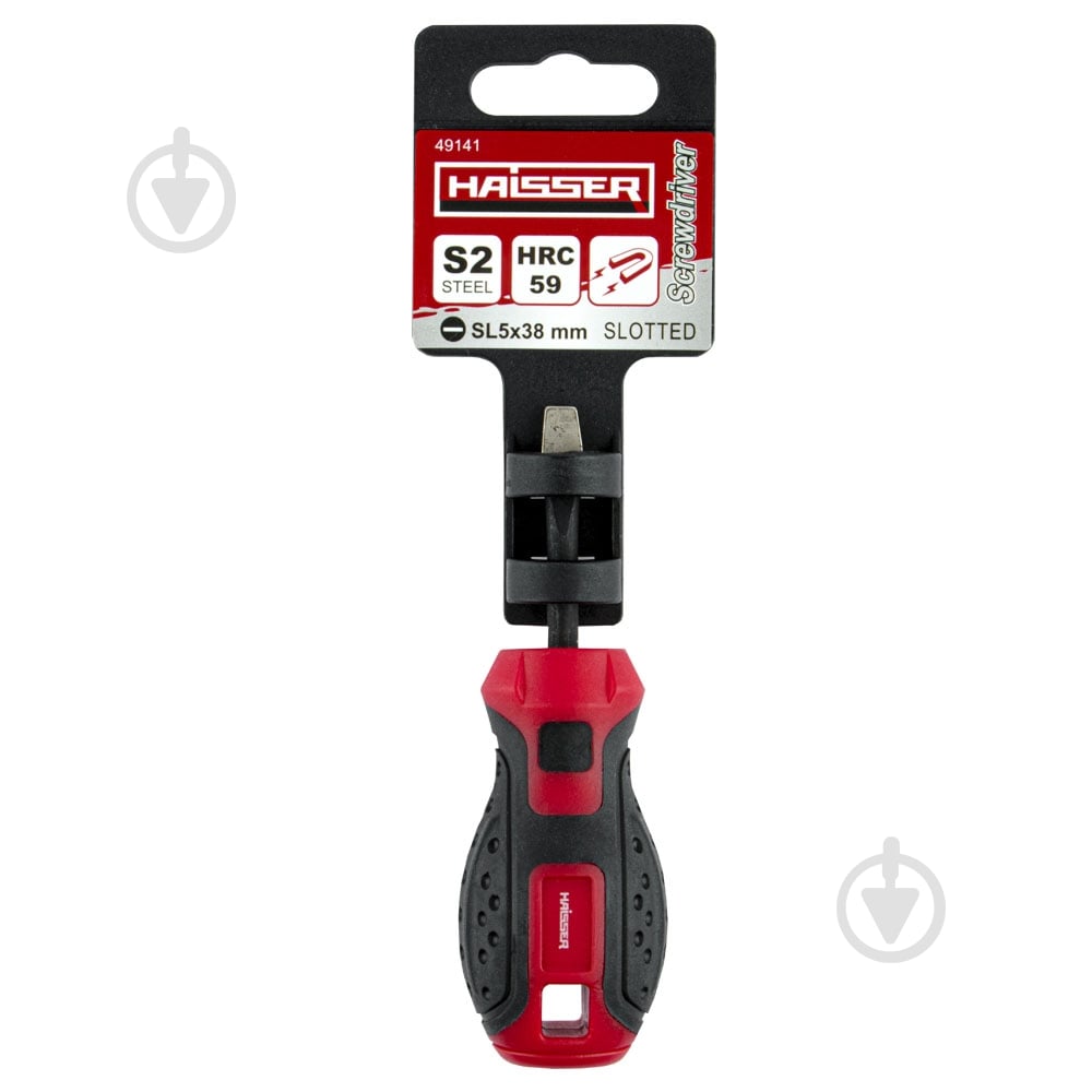 Отвертка Haisser S2 SL5x38 112136 - фото 2