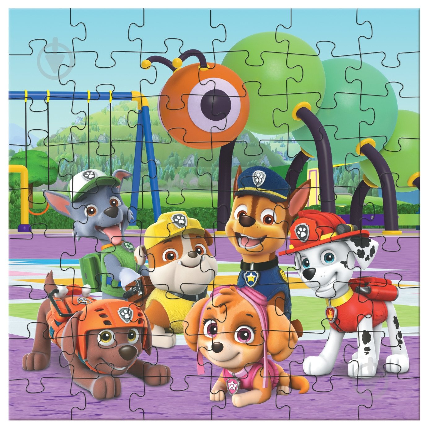 Пазли DoDo 3 в 1 Paw Patrol. Ігровий майданчик на 25, 36, 54 елементи 200578 - фото 6 Пазли DoDo 3 в 1 Paw Patrol. Ігровий майданчик на 25, 36, 54 елементи 200578 - фото 6